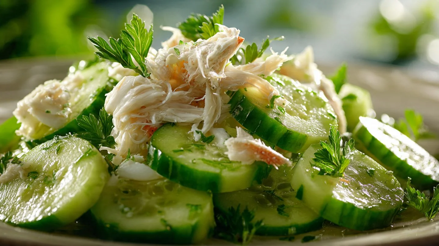 Cucumber Salad with Crab Meat: A Refreshing Summer Must-Try