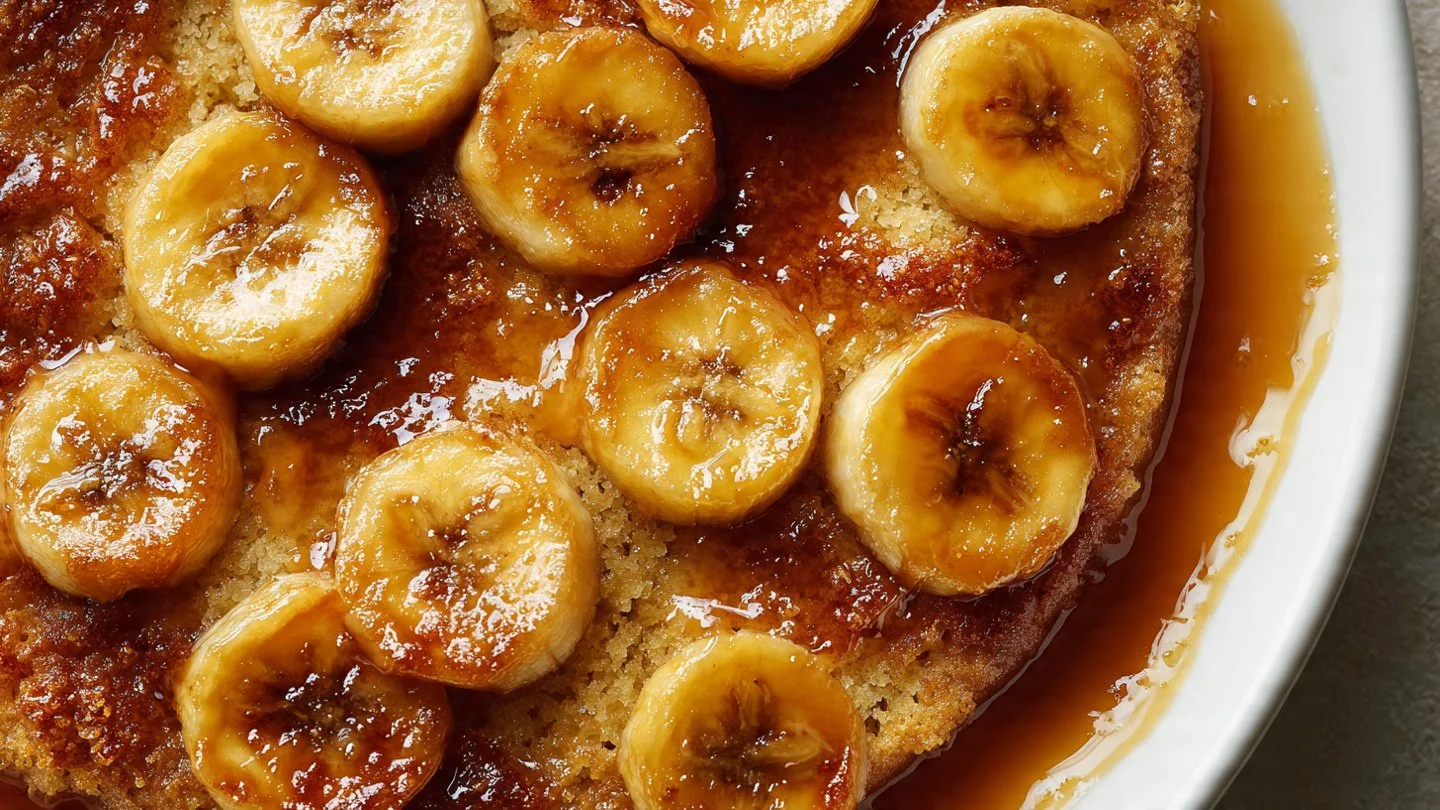 Easy Banana Cobbler