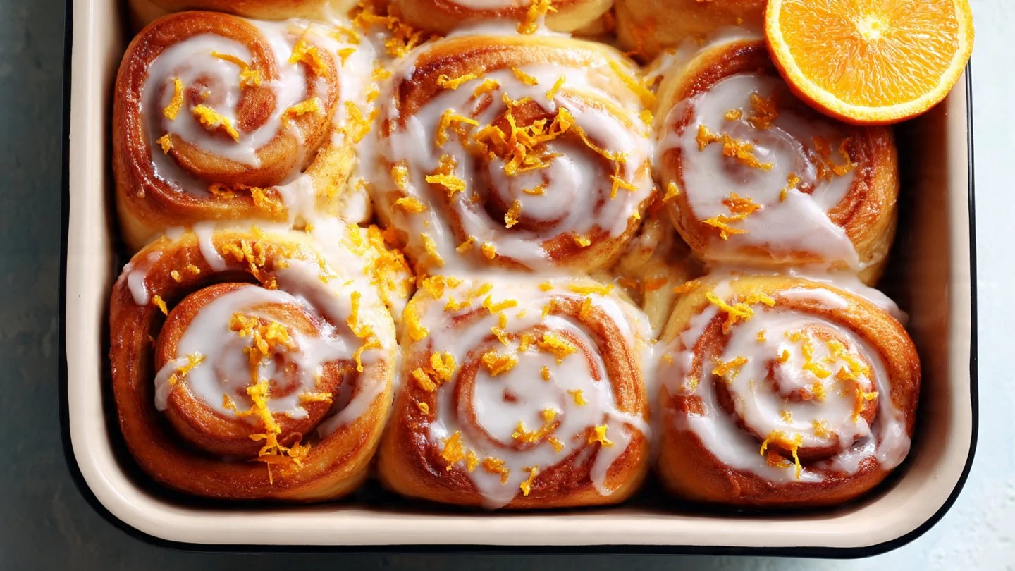 Homemade Orange Rolls
