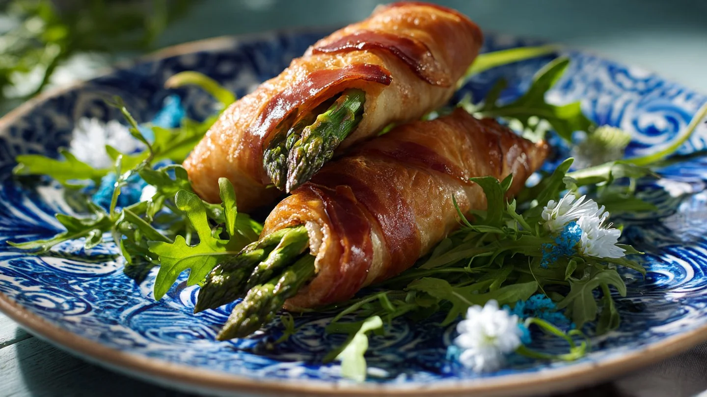 Crispy Honey-Glazed Asparagus & Prosciutto Puff Pastry Wraps (Easy Appetizer) Prosciutto Puff Pastry Wraps Honey-Glazed Asparagus and Prosciutto Puff Pastry Wraps