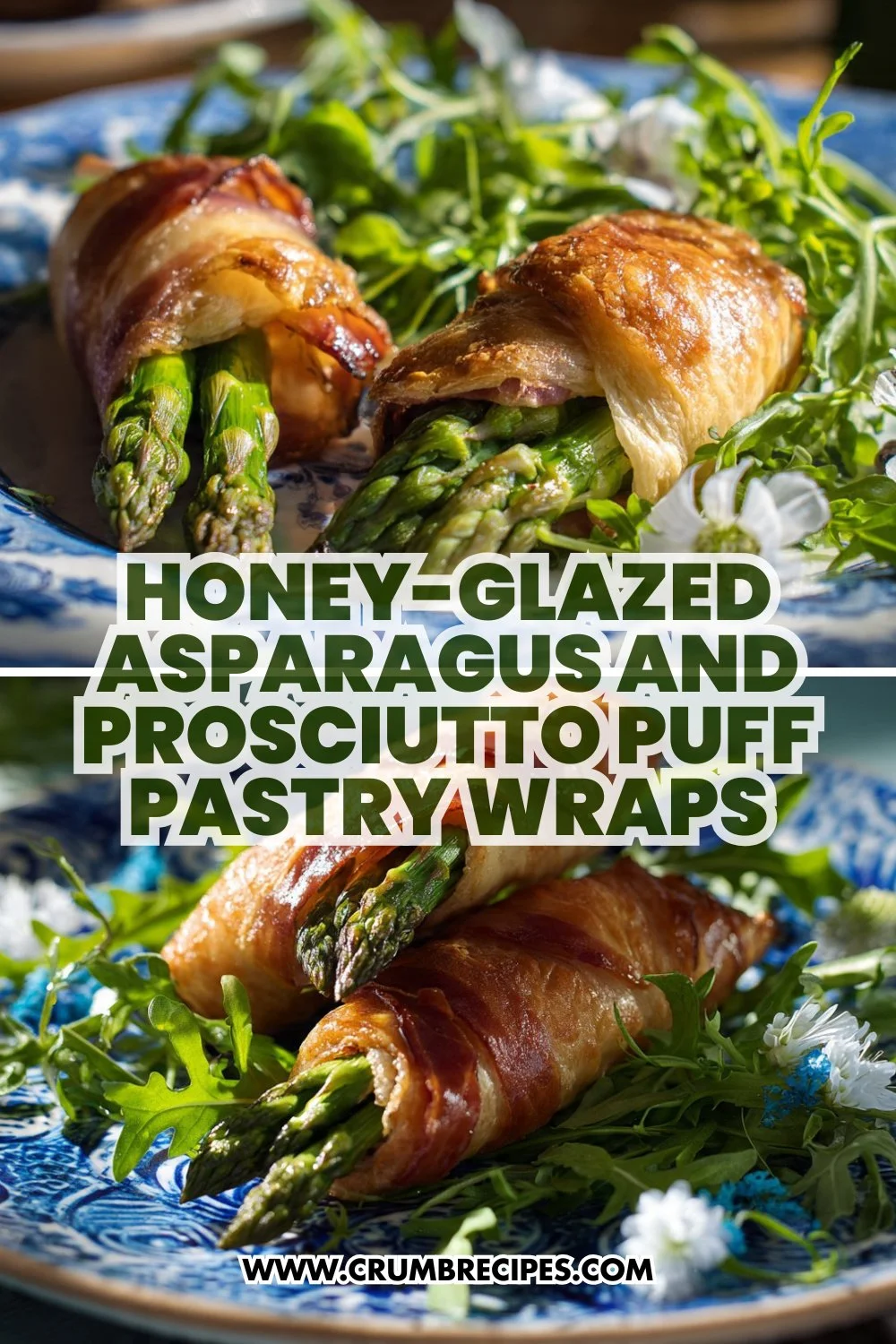 Crispy Honey-Glazed Asparagus & Prosciutto Puff Pastry Wraps (Easy Appetizer) Prosciutto Puff Pastry Wraps Honey-Glazed Asparagus and Prosciutto Puff Pastry Wraps