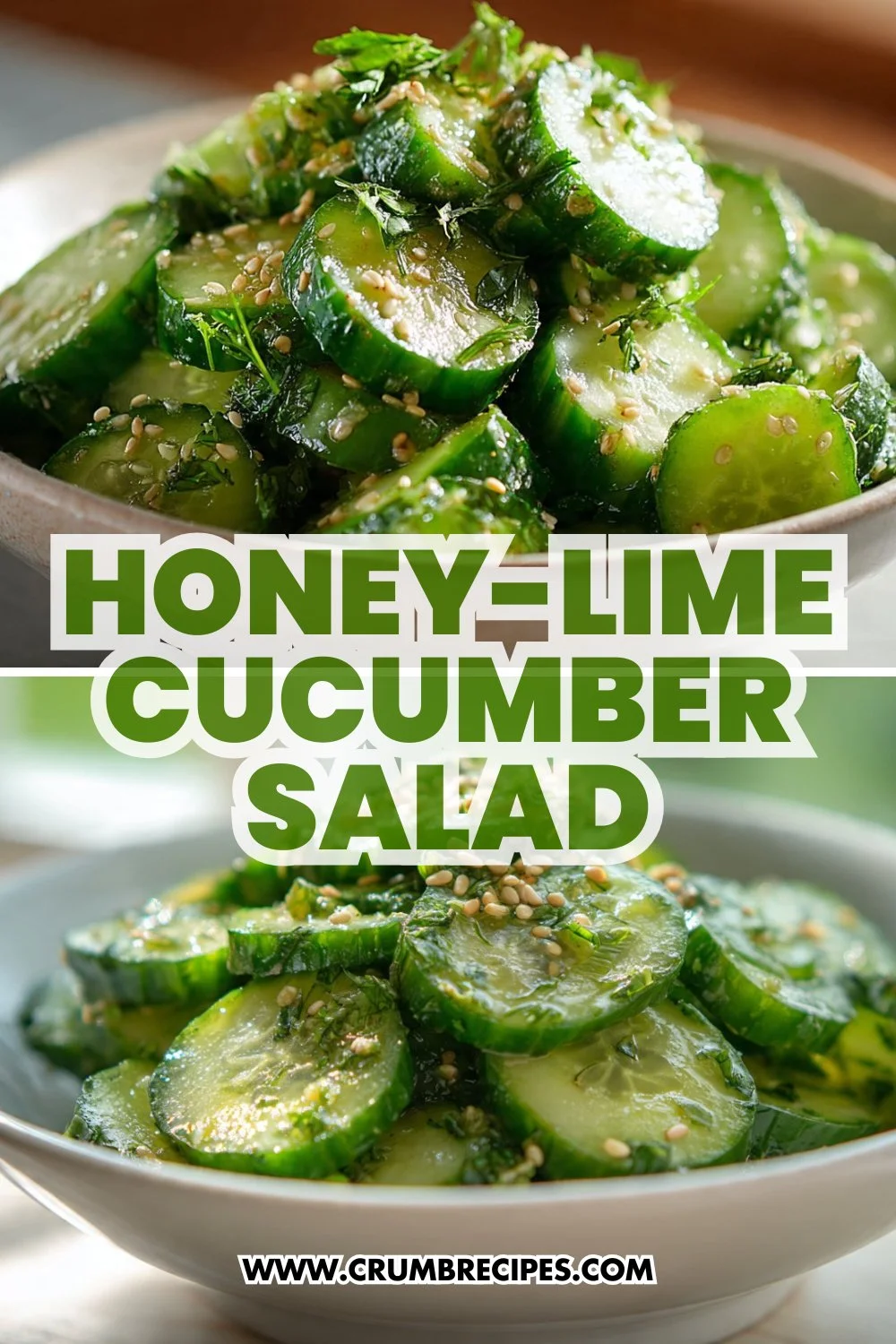 Honey-Lime Cucumber Salad