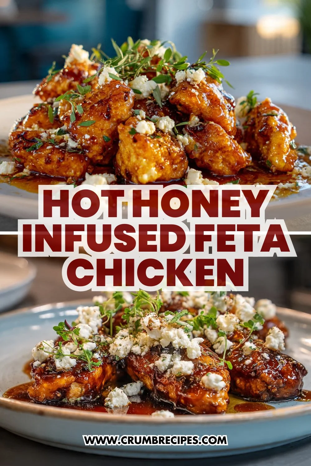 Hot Honey Infused Feta Chicken