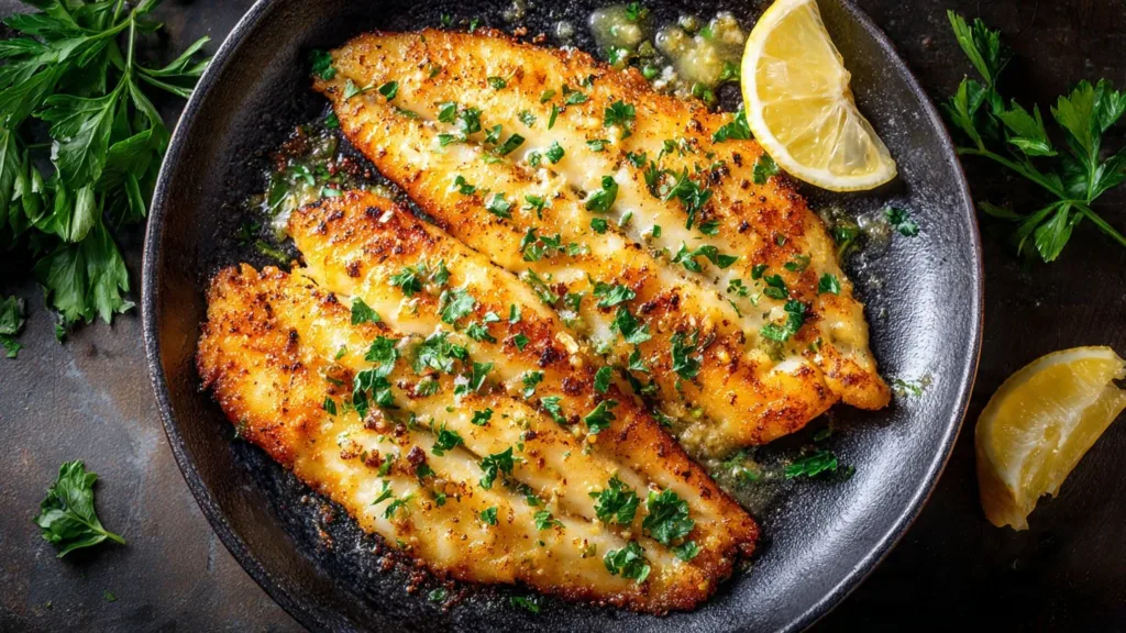 Zesty Lemon Pecorino Crusted Chicken with Creamy Lemon Sauce