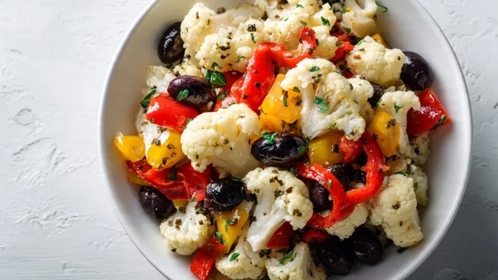 Zesty Marinated Cauliflower Salad That Will Rev Up Your Taste Buds