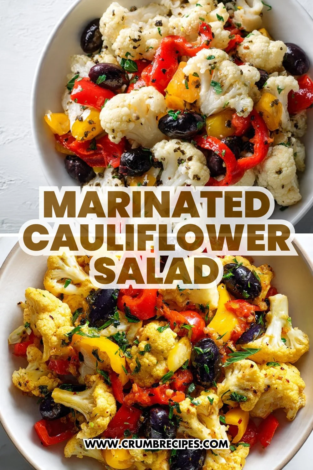 Marinated Cauliflower Salad, delicious
