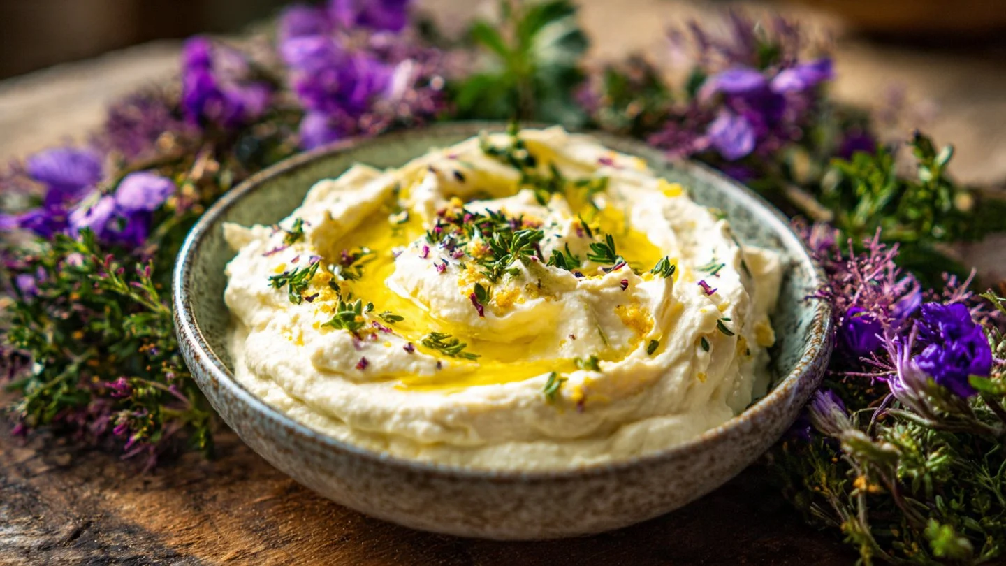 Creamy Mediterranean Feta Dip : Easy Party Dip & Salad Topper Feta Dip Mediterranean Feta Dip