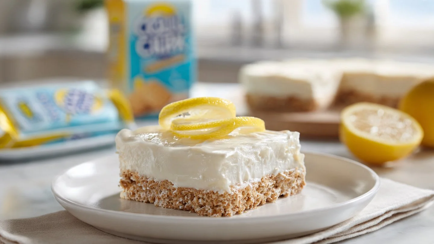 No-Bake Lemon Icebox Cake