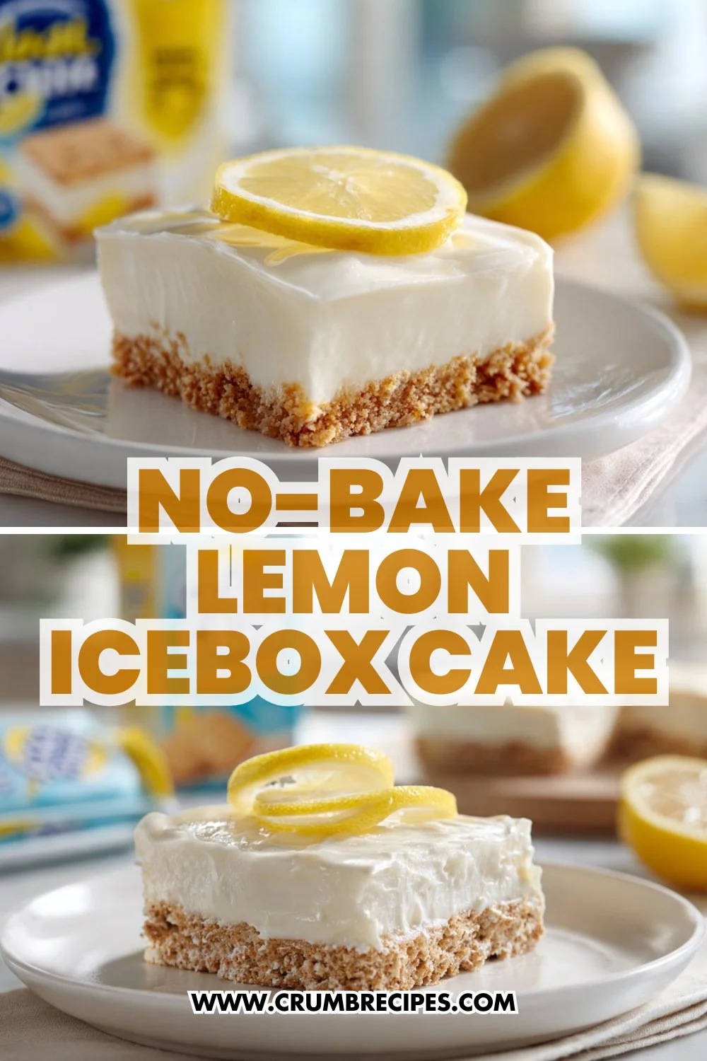 No-Bake Lemon Icebox Cake