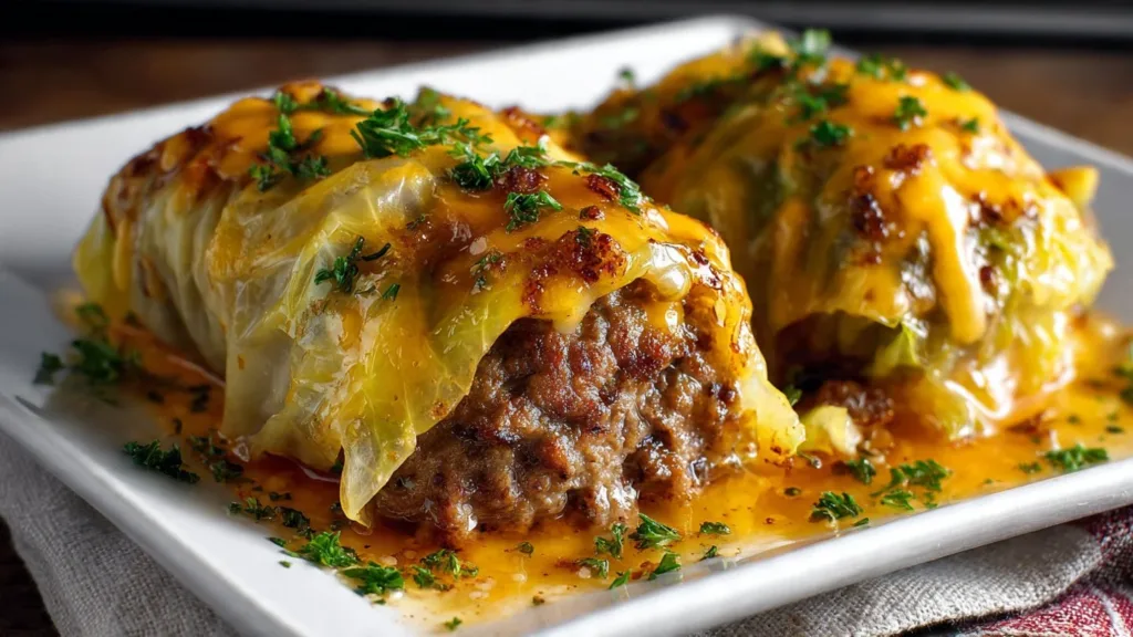 Oven-Baked Cabbage Burgers Made Simple