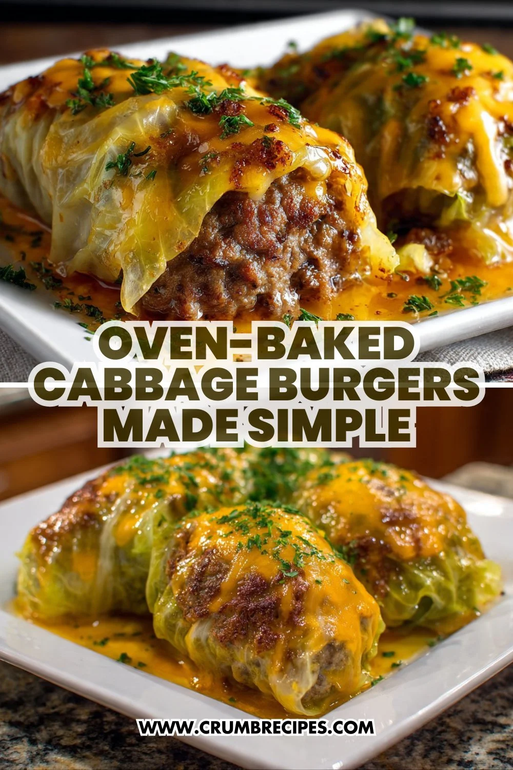 Oven-Baked Cabbage Burgers Made Simple