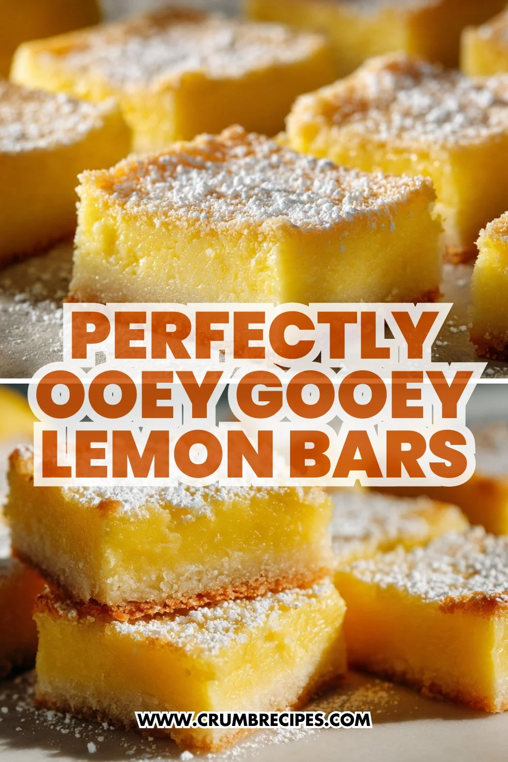 Perfectly ooey gooey lemon bars