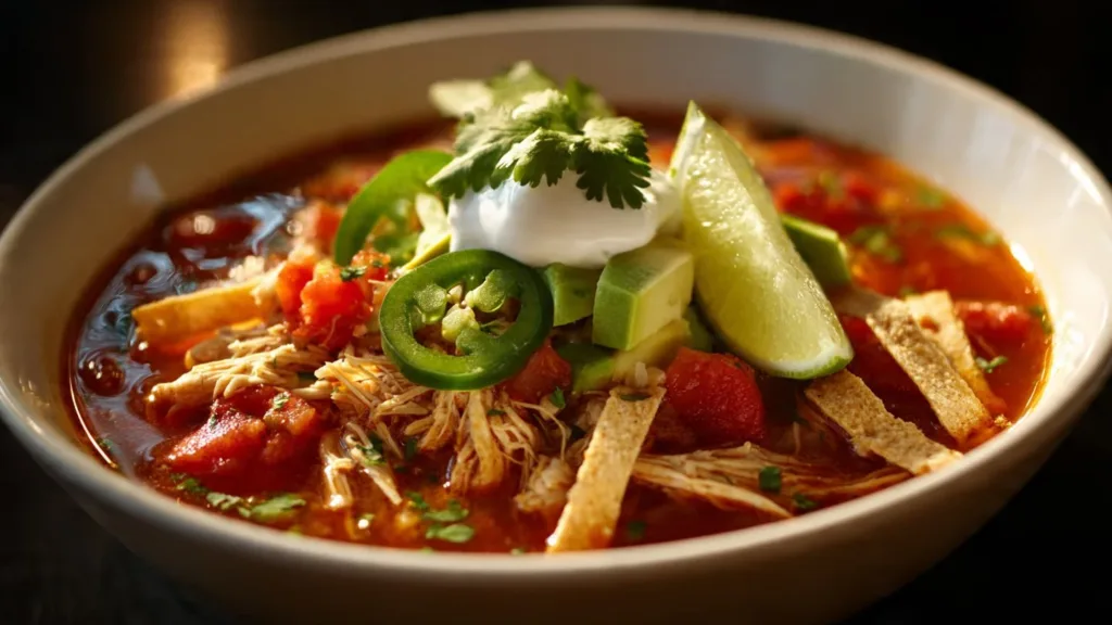 Cozy Poblano Chicken Tortilla Soup : Bright, Smoky, and Totally Addictive