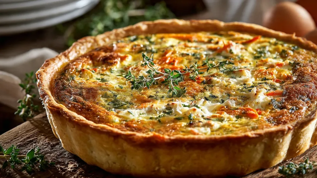 Rustic Crab Quiche: Coastal Brunch Pie That Impresses