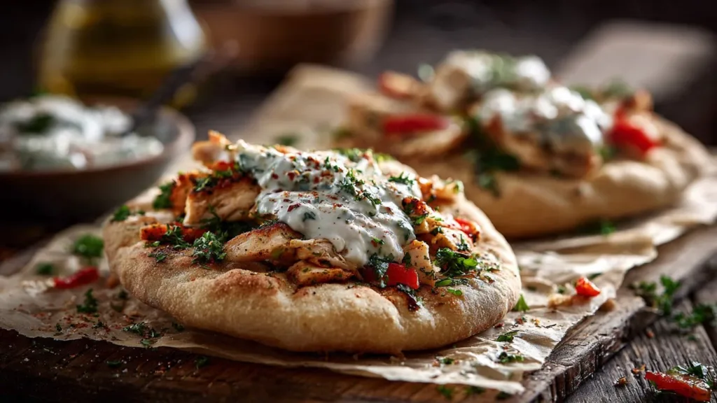 Ultimate Sheet Pan Chicken Pitas with Herby Ranch Magic
