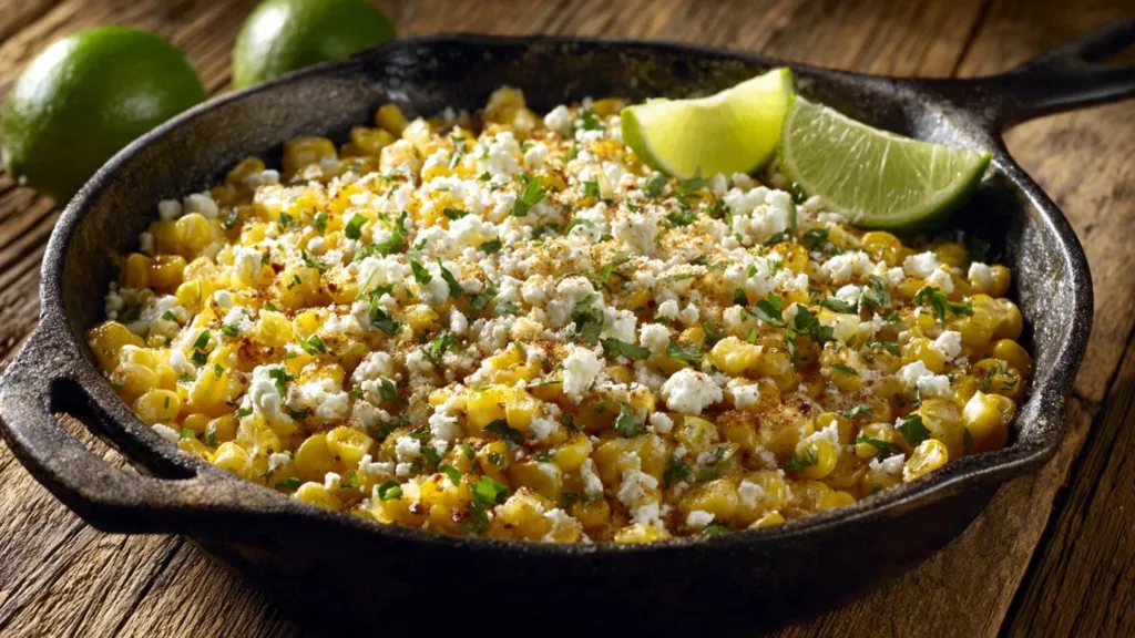 Skillet Mexican Street Corn: The Creamy, Spicy Side Dish You Need!