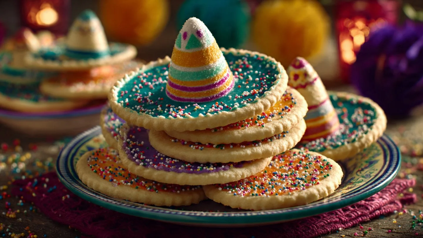 Sombrero Sugar Cookies