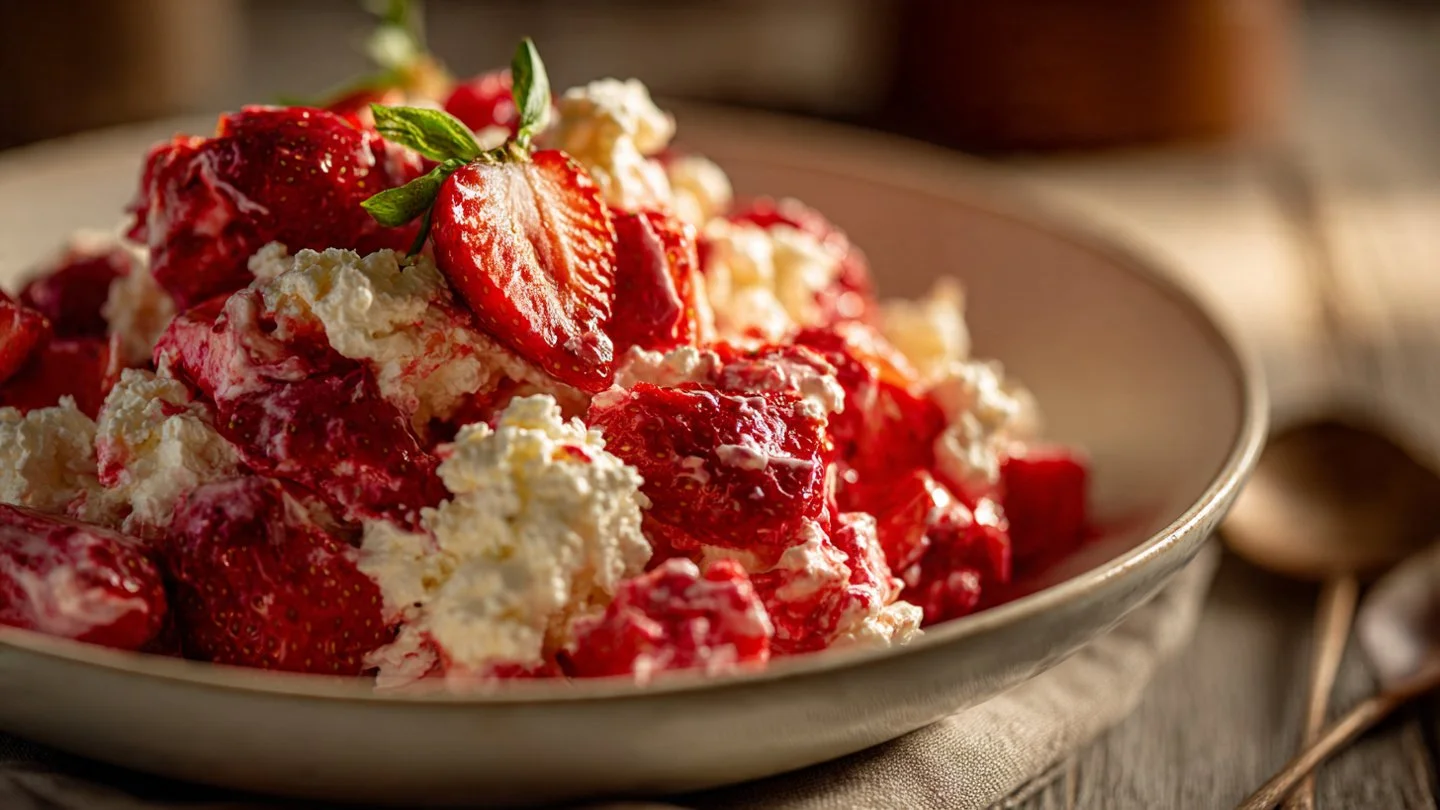 Strawberry Crackle Salad