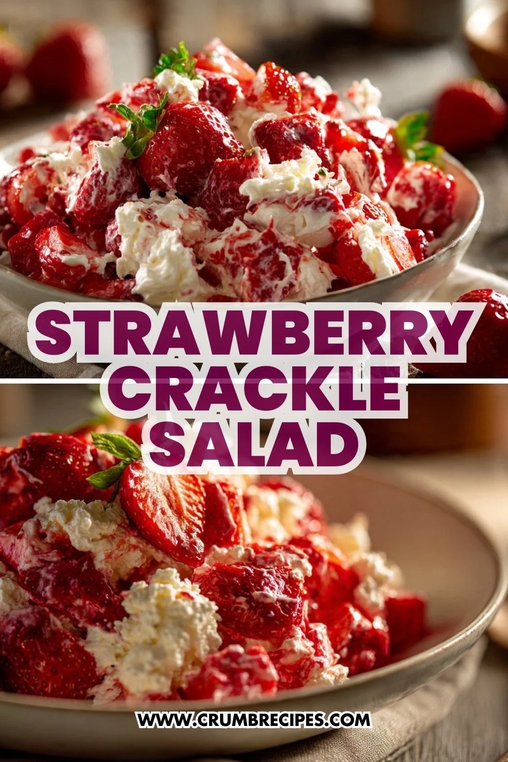 Strawberry Crackle Salad