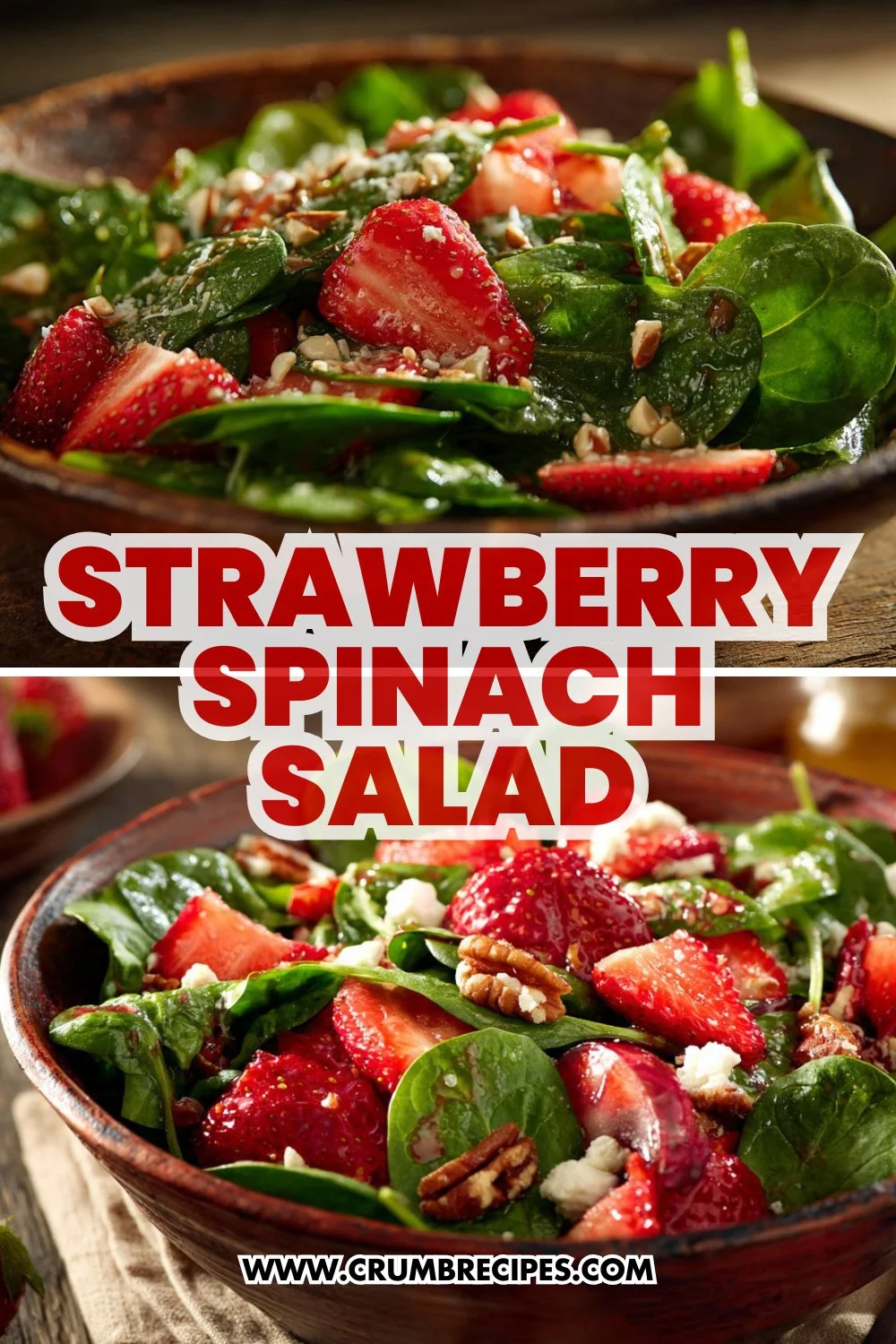 Strawberry Spinach Salad