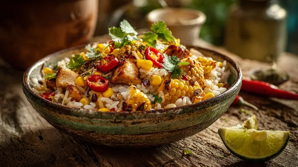 Ultimate Street Corn Chicken Rice Bowl Recipe You’ll Crave!