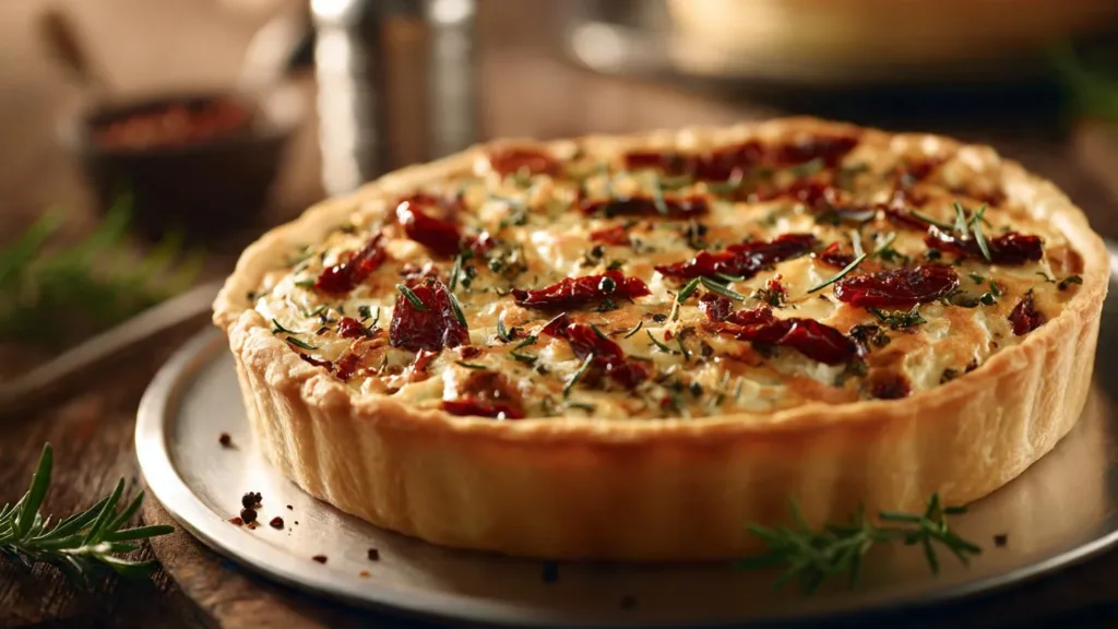 Savory Sun Dried Tomato Quiche: A Delightful Dish