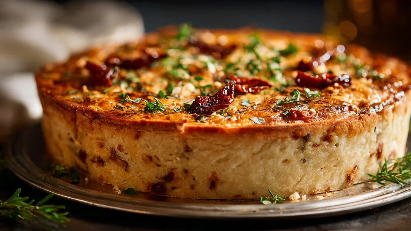 Sun Dried Tomato Quiche
