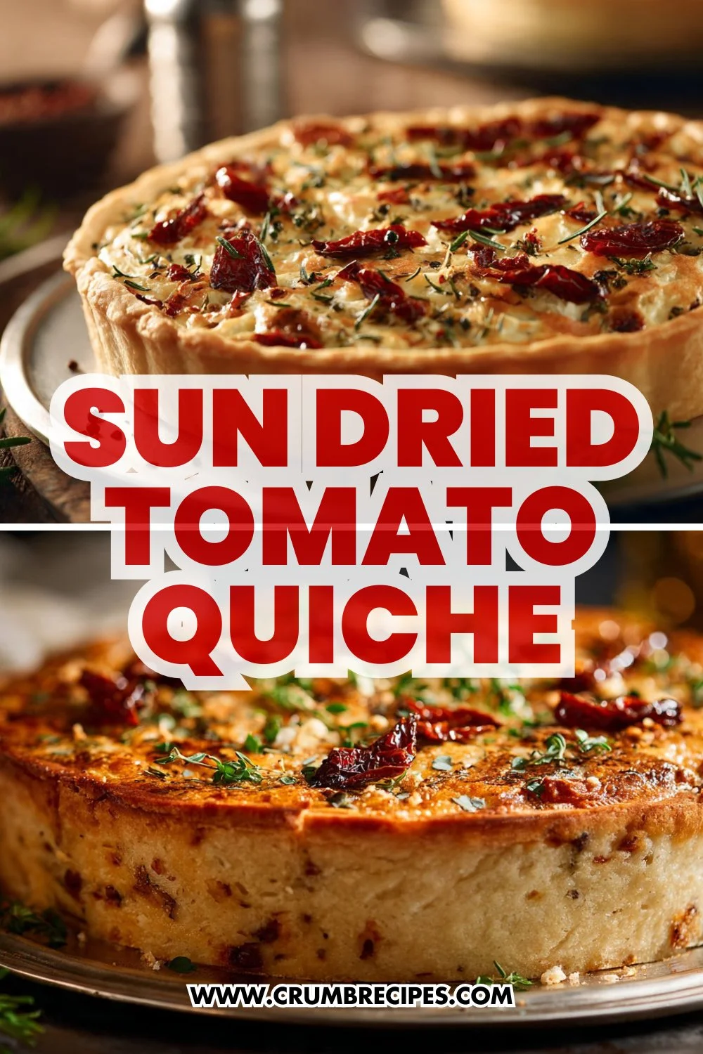 Sun Dried Tomato Quiche