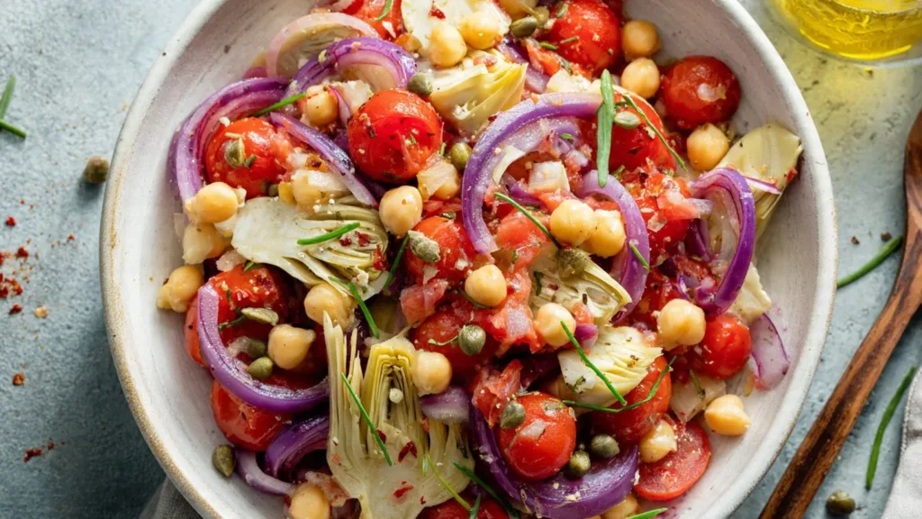 Delicious Tuscan Artichoke Tomato Salad: A Quick and Easy Recipe You’ll Love!