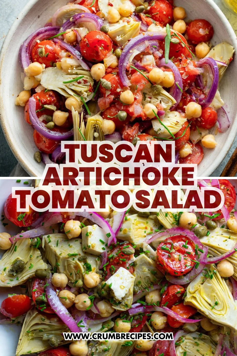 Tuscan Artichoke Tomato Salad Recipe