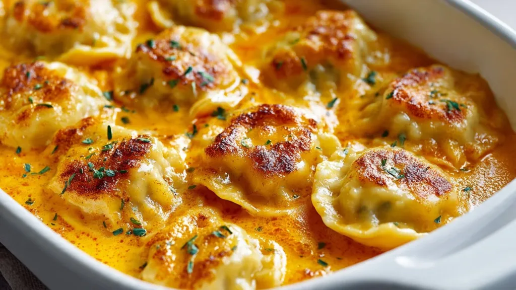 Irresistibly Crunchy Vegan Baked Dumplings