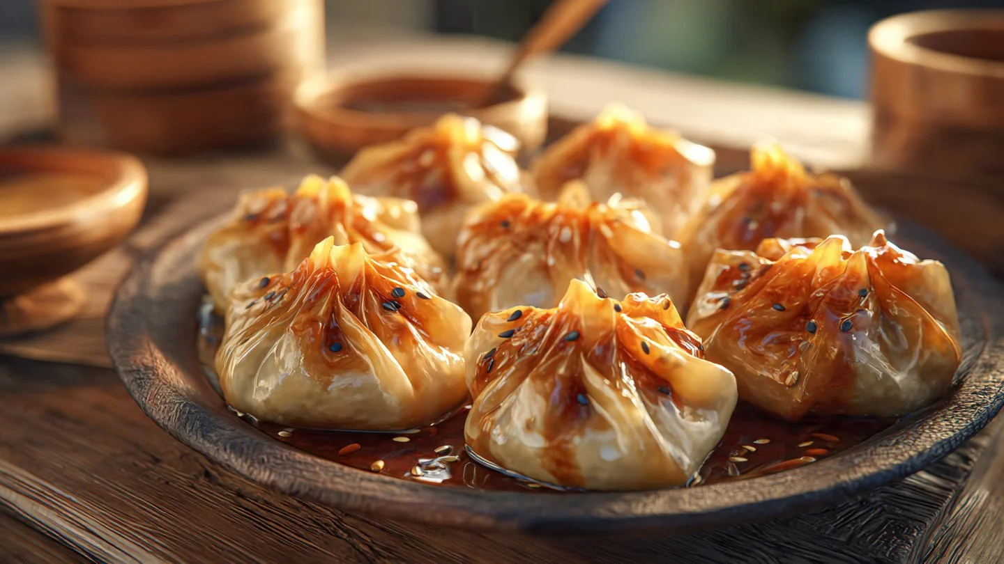 Vegan Baked Dumplings