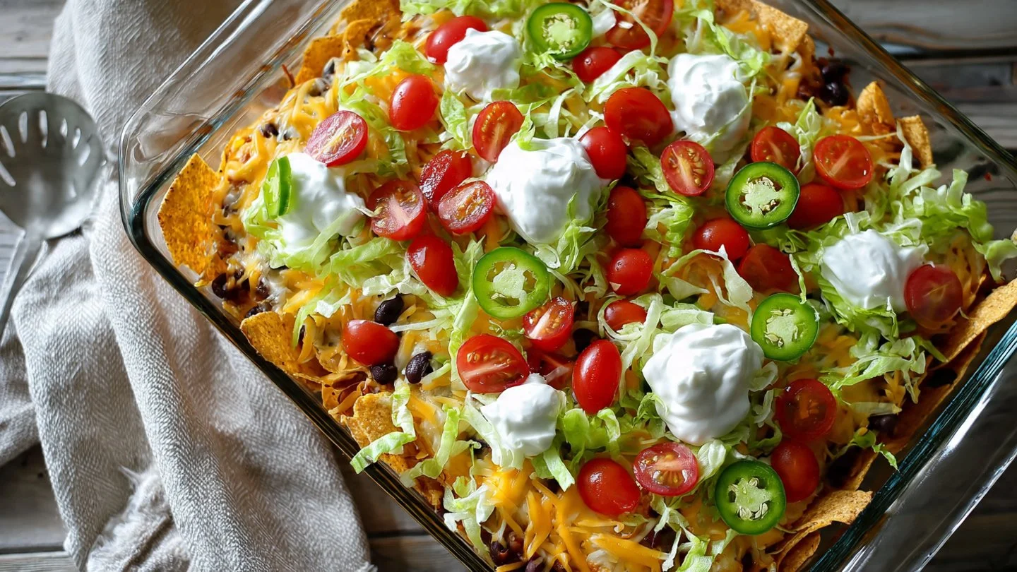 Walking Taco Casserole