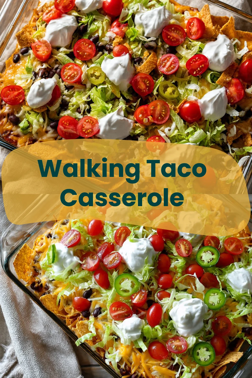 Walking Taco Casserole