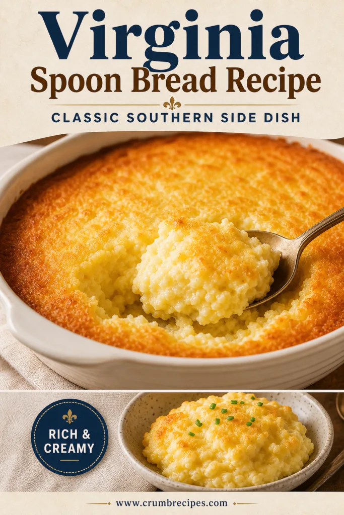 Virginia Spoon Bread Recipe: Classic Southern Side Dish