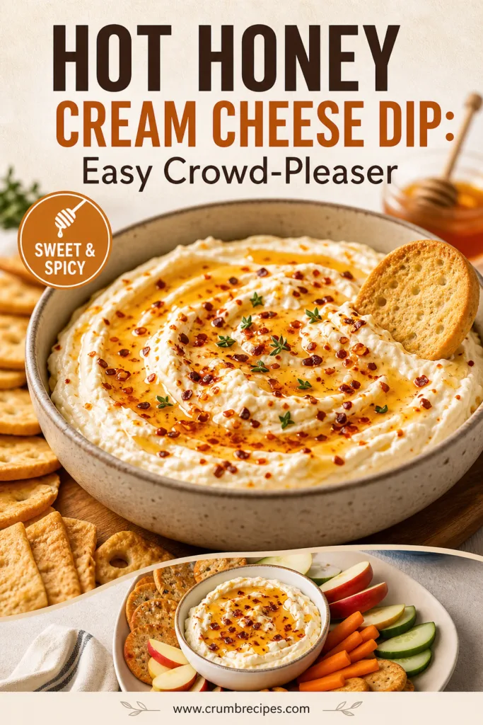 Hot Honey Cream Cheese Dip: Easy Crowd-Pleaser