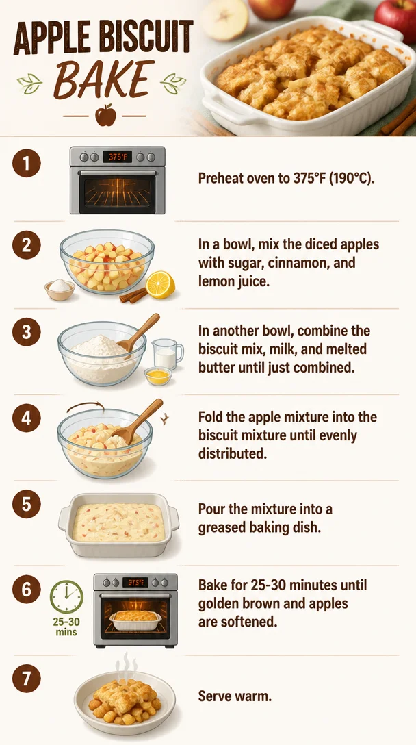 Apple Pie Biscuit Bake Recipe apple pie Apple Pie Biscuit Bake Recipe