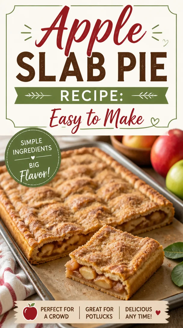 Apple Slab Pie Recipe: Easy to Make