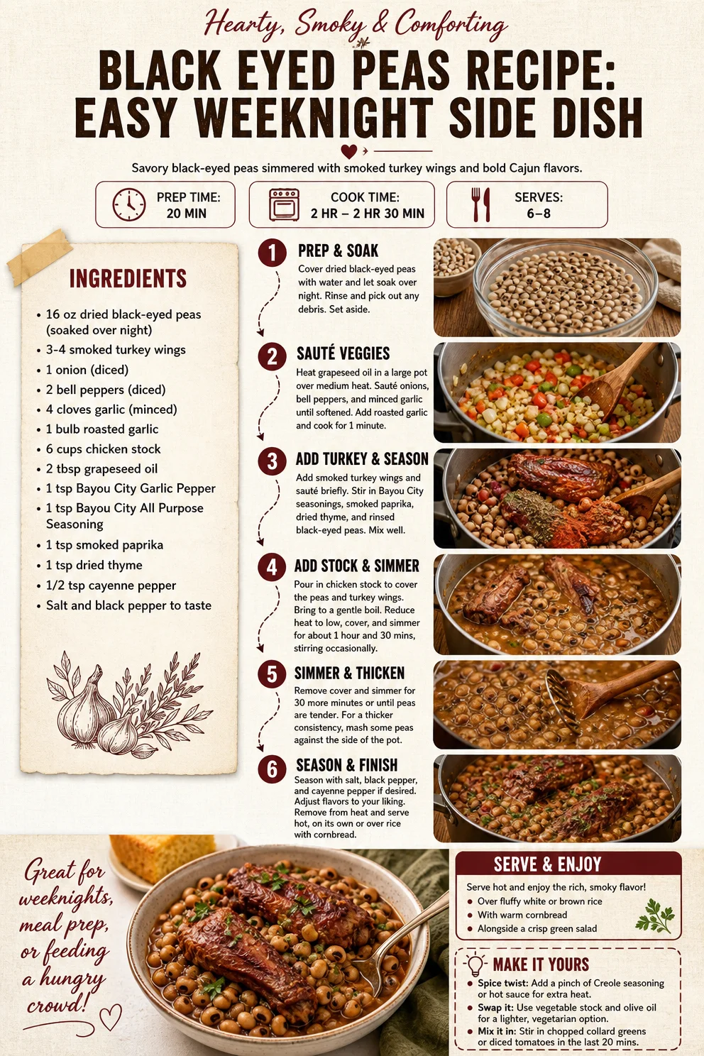 Black Eyed Peas Recipe: Easy Weeknight Side Dish Black Eyed Peas Black Eyed Peas Recipe: Easy Weeknight Side Dish