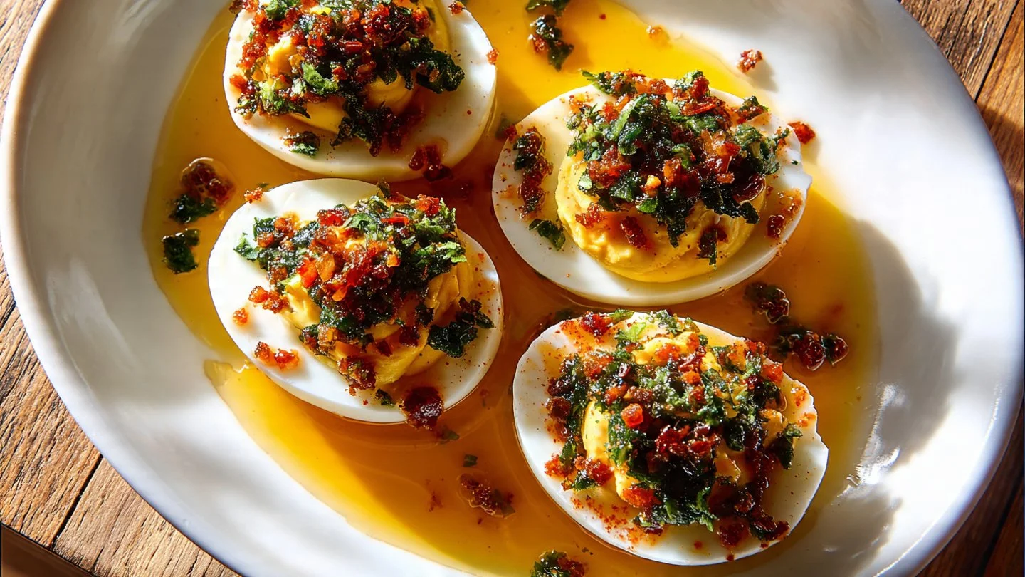 Cajun Boiled Eggs: Garlic Butter Keto Late-Night Snack
