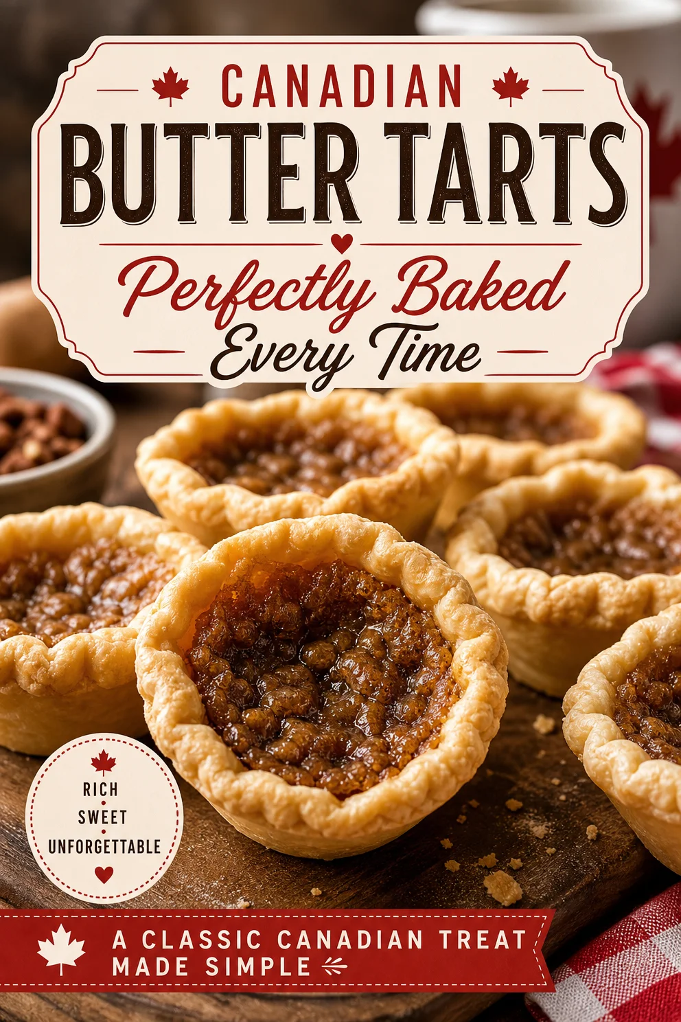 Canadian Butter Tarts: Perfectly Baked Every Time Canadian Butter Tarts Canadian Butter Tarts: Perfectly Baked Every Time