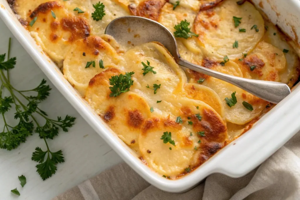 Cheesy Cajun Scalloped Potatoes Recipe Cajun scalloped potatoes Cheesy Cajun Scalloped Potatoes Recipe