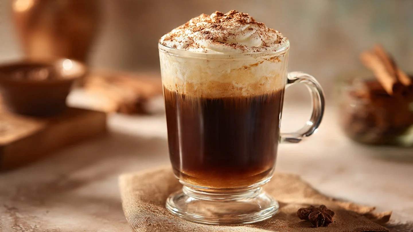 Cinnamon Vanilla Dandelion Tea Latte: Cozy Brew