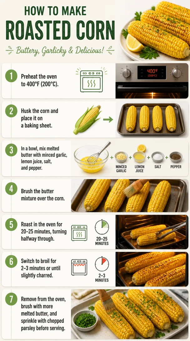 Cowboy Butter Roasted Corn: Irresistible Summer Side Cowboy Butter Roasted Corn Cowboy Butter Roasted Corn: Irresistible Summer Side