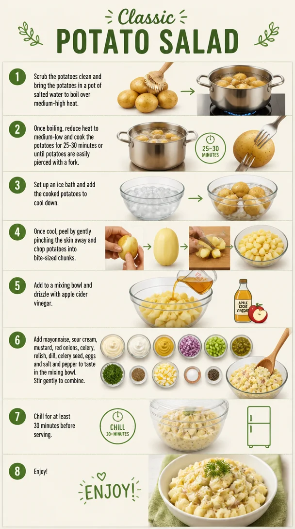 Creamy Potato Salad: Best Recipe