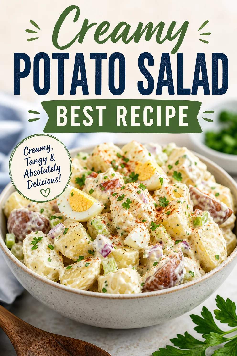 Creamy Potato Salad: Best Recipe
