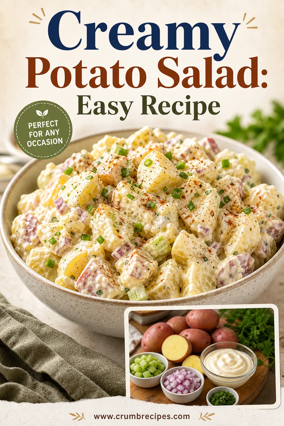 Creamy Potato Salad: Easy Recipe