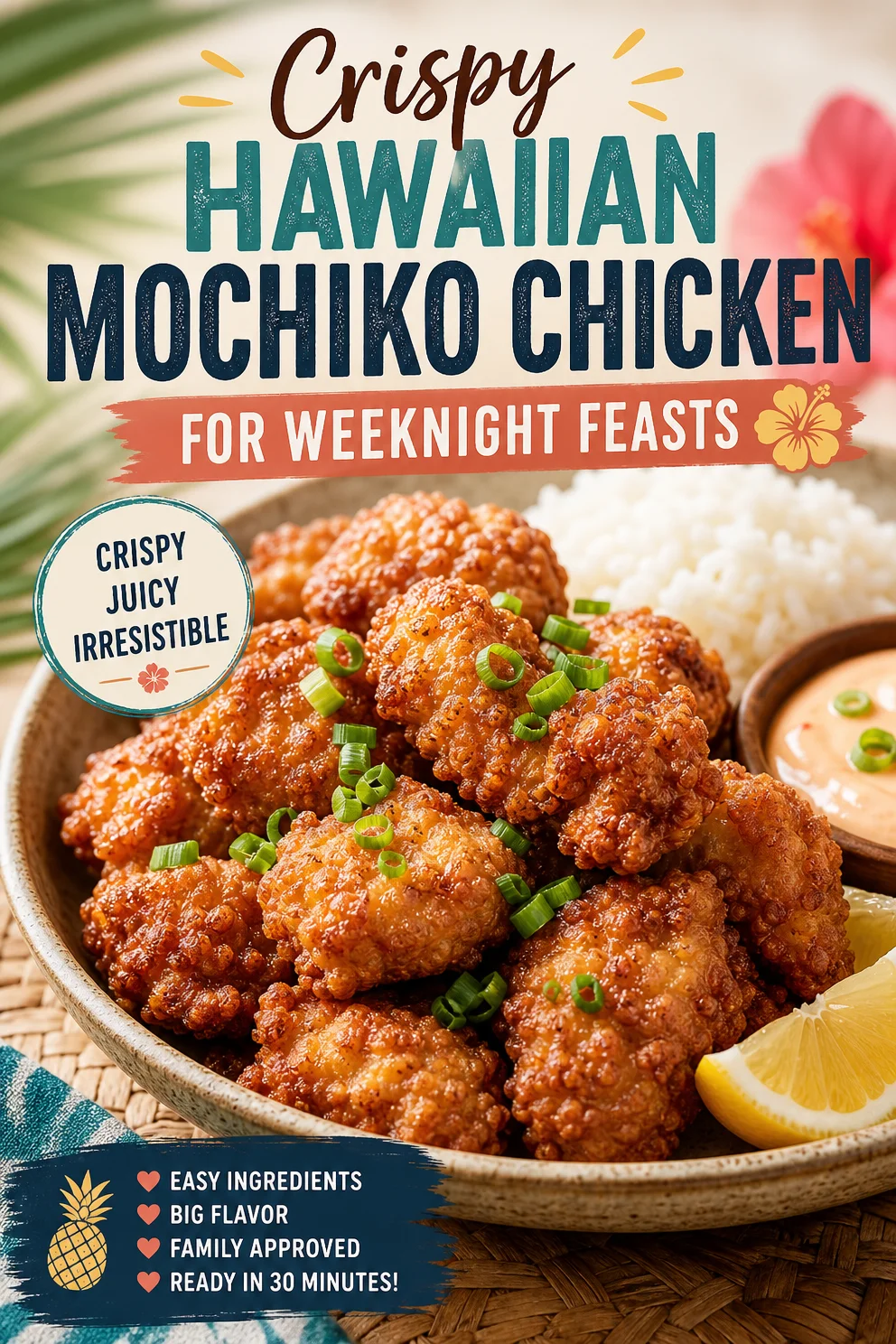 Crispy Hawaiian Mochiko Chicken for Weeknight Feasts Mochiko Chicken Crispy Hawaiian Mochiko Chicken for Weeknight Feasts
