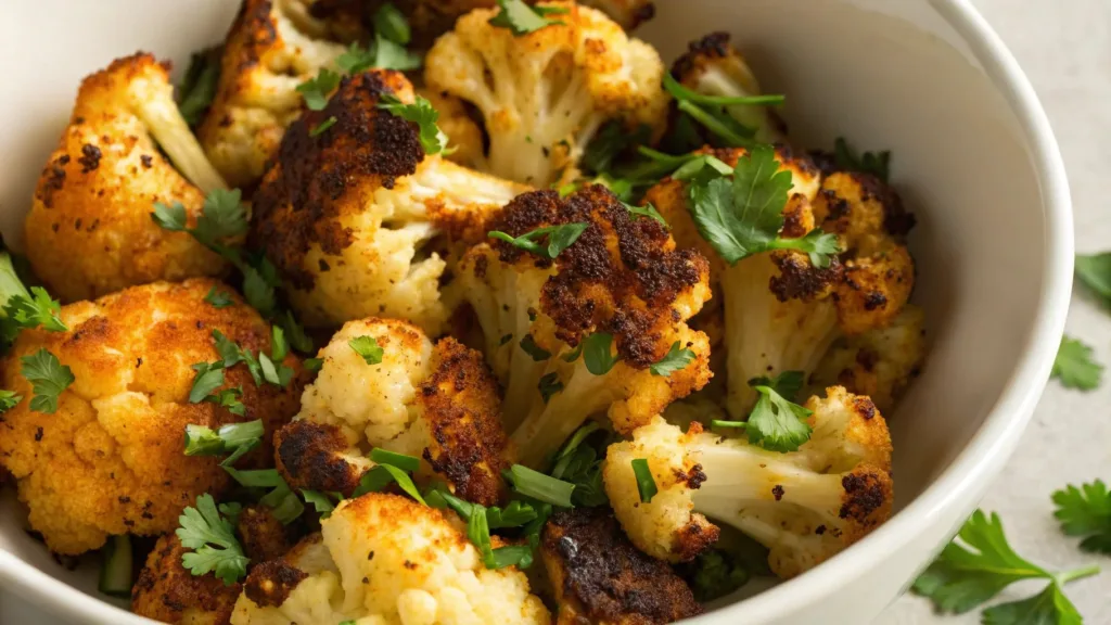 Crispy Roasted Cauliflower: Oven-Baked Crunch