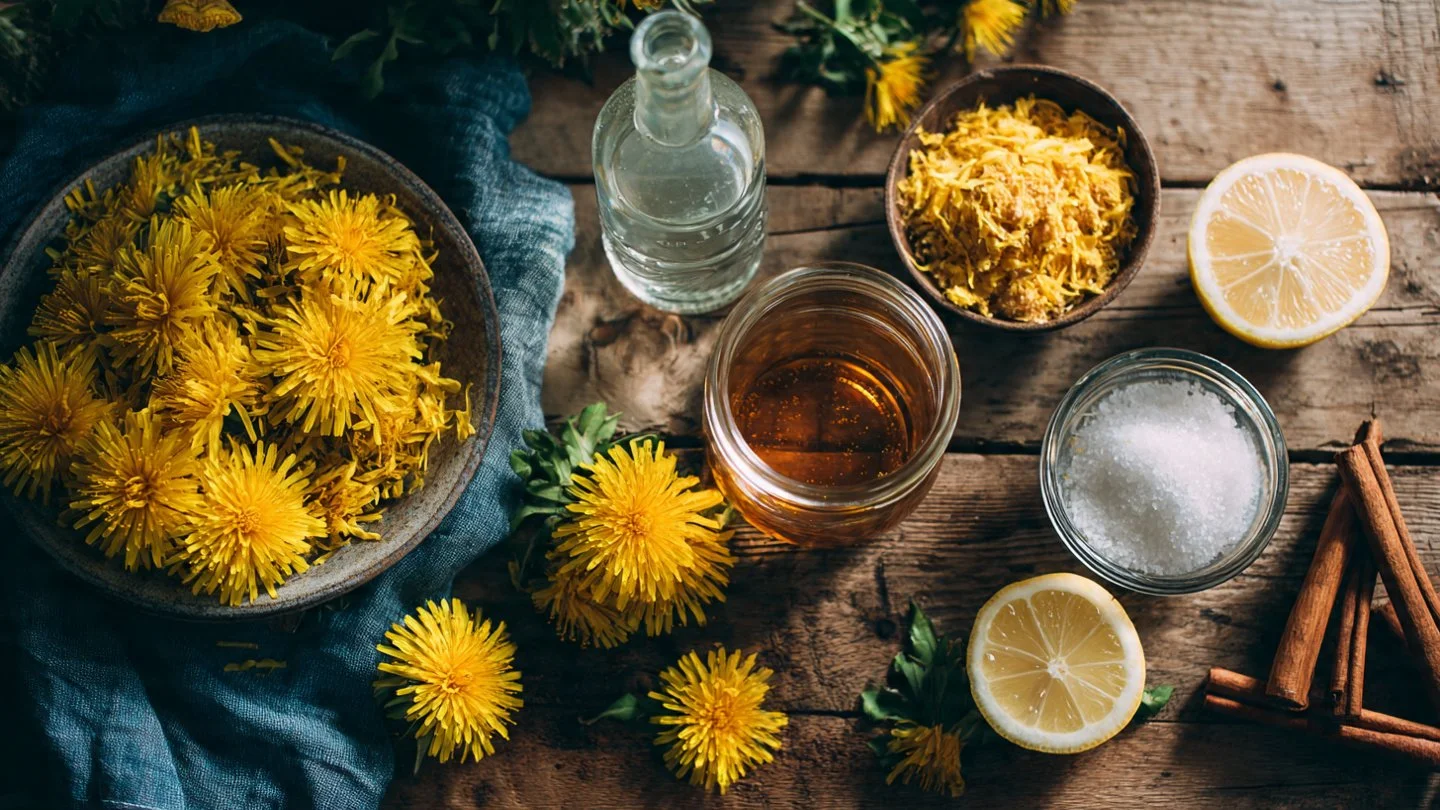 Dandelion Flower Syrup: How to Make at Home